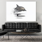 Mother and Daughter in Sync by Steve Munch on GIANT ART - grey nautical