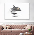 Mother and Daughter in Sync by Steve Munch on GIANT ART - grey nautical