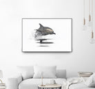 Mother and Daughter in Sync by Steve Munch on GIANT ART - grey nautical