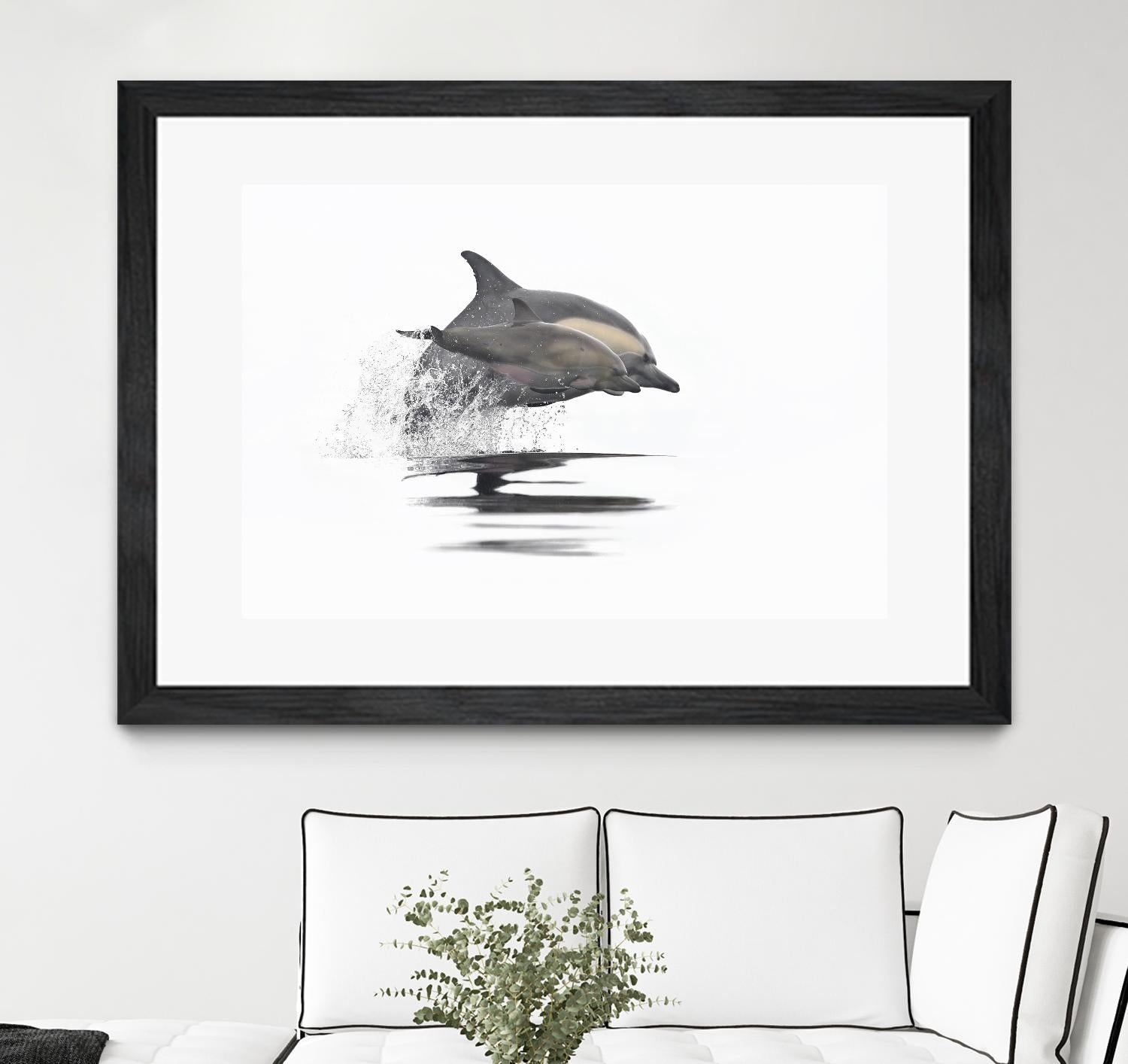 Mother and Daughter in Sync by Steve Munch on GIANT ART - grey nautical