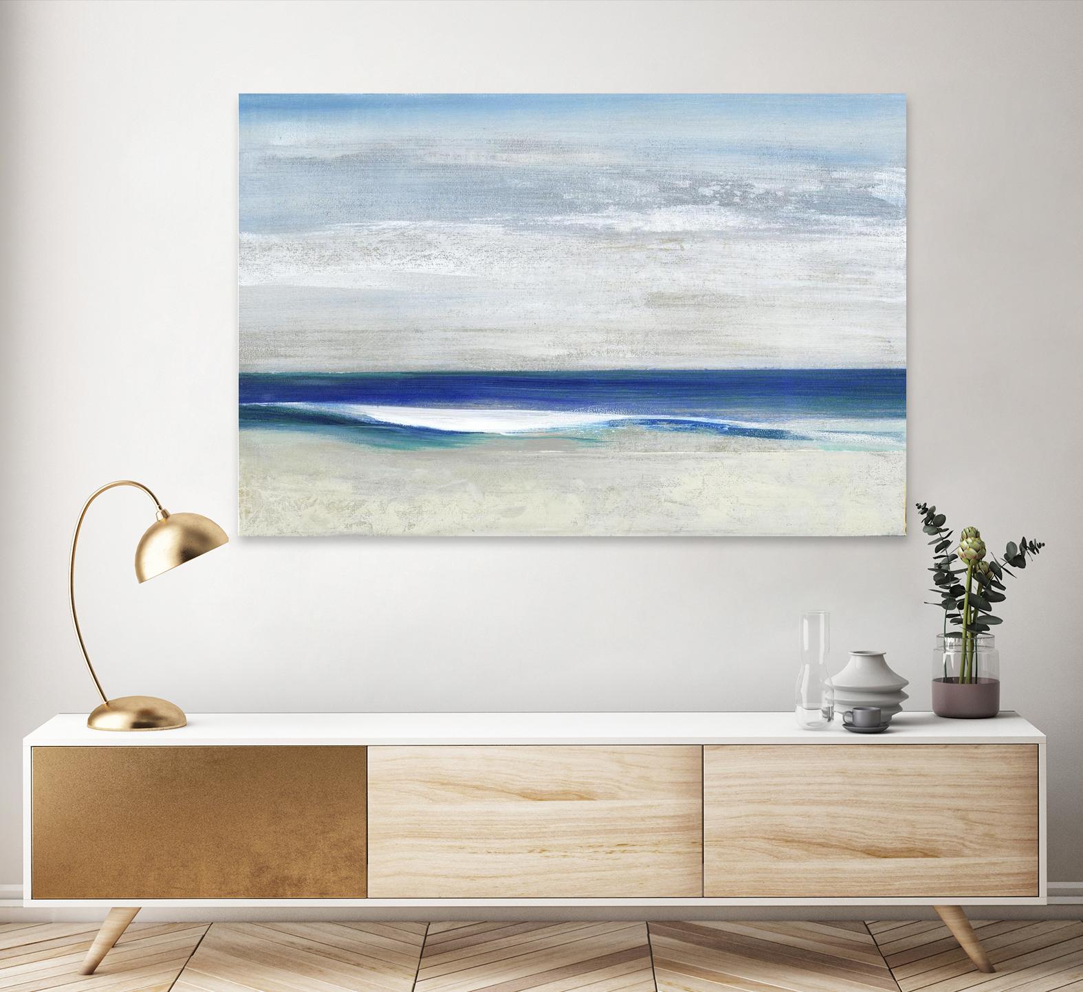 Summers End by Maya Woods on GIANT ART - beige abstract