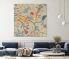 Folklore I by Maya Woods on GIANT ART - red floral
