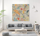 Folklore I by Maya Woods on GIANT ART - red floral