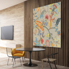 Folklore I by Maya Woods on GIANT ART - red floral