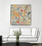 Folklore I by Maya Woods on GIANT ART - red floral