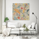 Folklore I by Maya Woods on GIANT ART - beige flowers