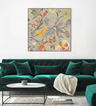 Folklore II by Maya Woods on GIANT ART - yellow floral