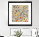Folklore II by Maya Woods on GIANT ART - yellow floral