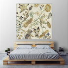 Mythos I by Maya Woods on GIANT ART - brown floral