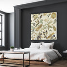 Mythos I by Maya Woods on GIANT ART - brown floral