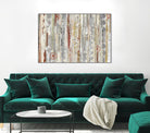 Star Dust II by Maya Woods on GIANT ART - red abstract