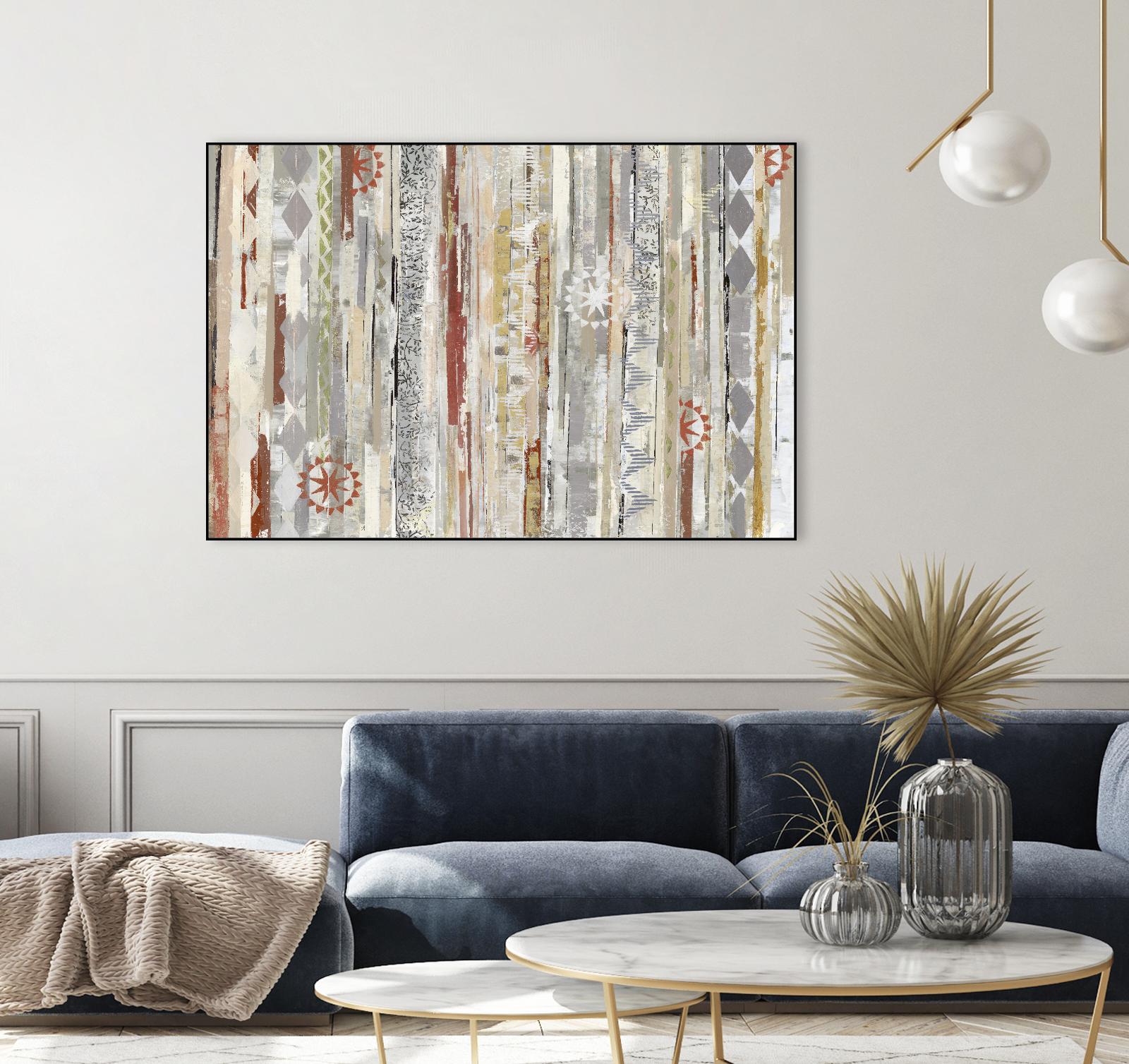 Star Dust II by Maya Woods on GIANT ART - red abstract