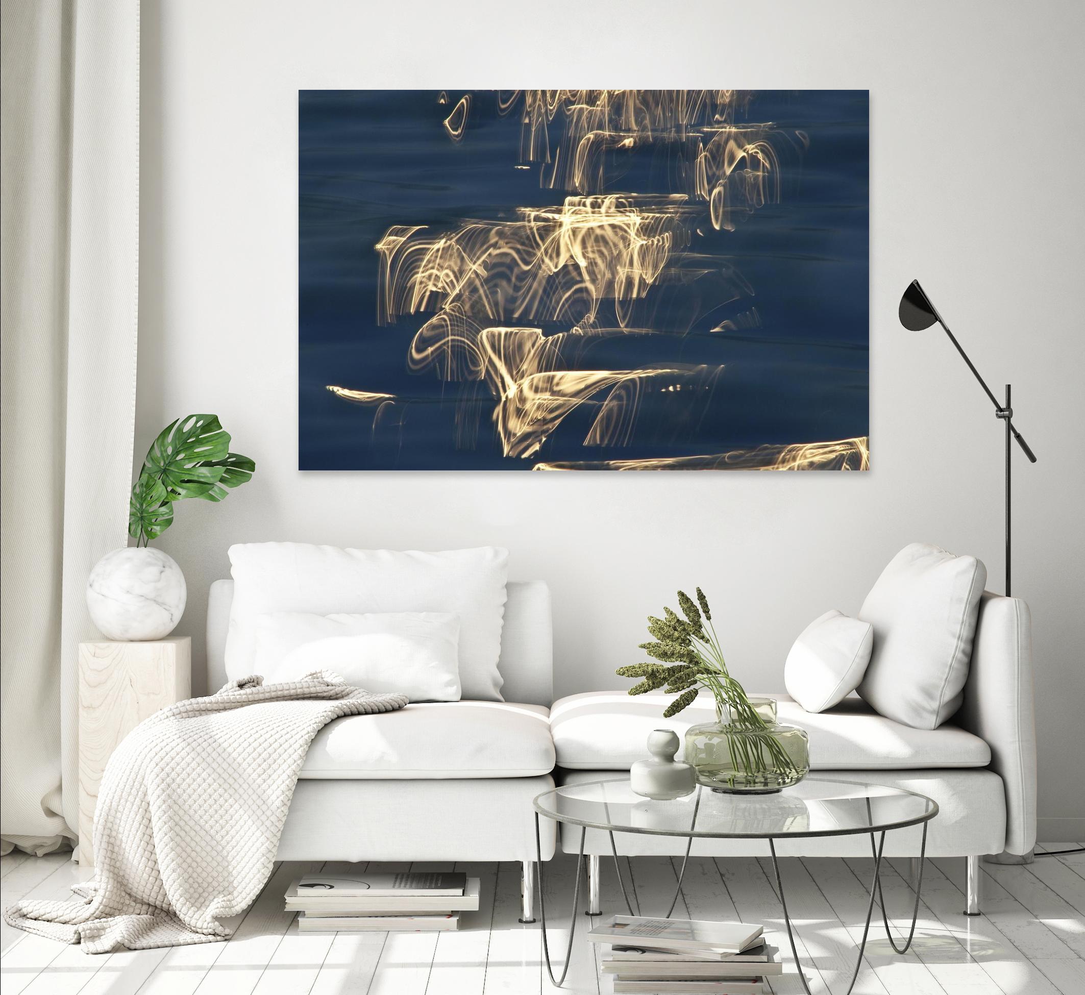 Dancing Light by Norm Stelfox on GIANT ART - beige abstract