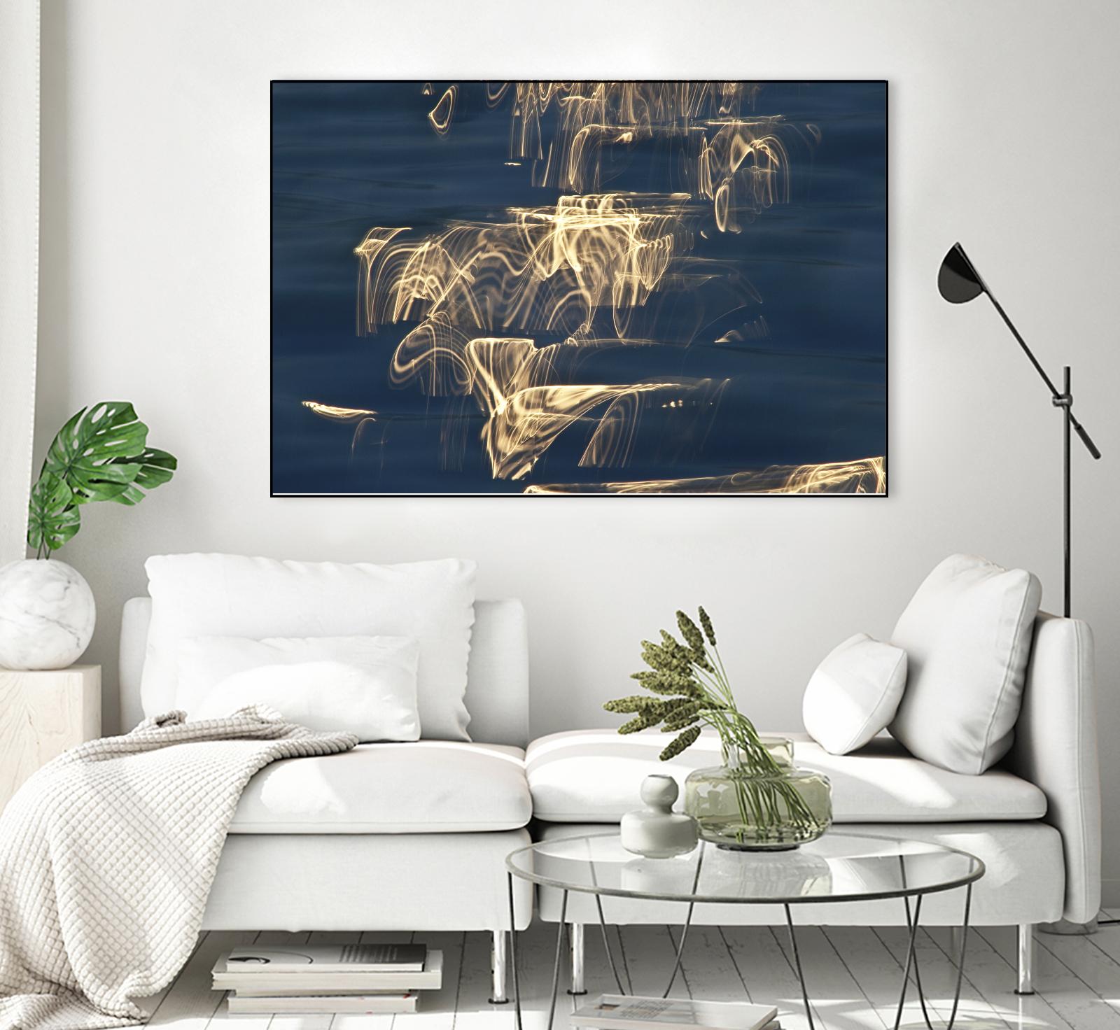 Dancing Light by Norm Stelfox on GIANT ART - beige abstract