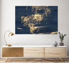 Dancing Light by Norm Stelfox on GIANT ART - beige abstract