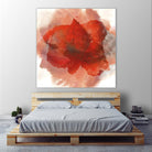 Chasm by Norm Stelfox on GIANT ART - white floral