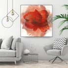 Chasm by Norm Stelfox on GIANT ART - white floral