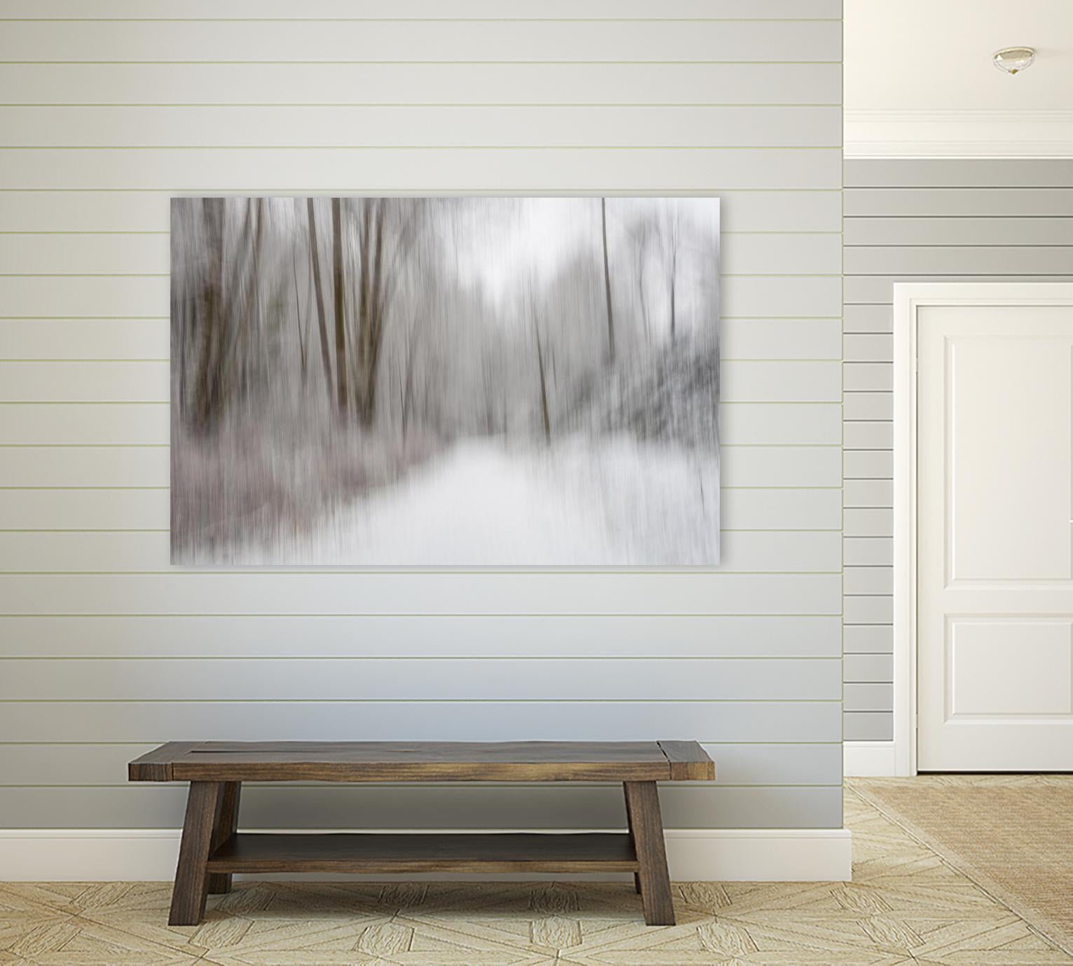 Foggy Lichen II by Norm Stelfox on GIANT ART - brown trees