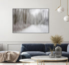 Foggy Lichen II by Norm Stelfox on GIANT ART - brown trees