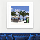 Key West Cabana I by Rick Novak on GIANT ART - green tropical