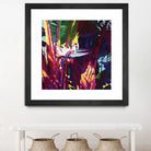Palm Impressions by Rick Novak on GIANT ART - blue tropical