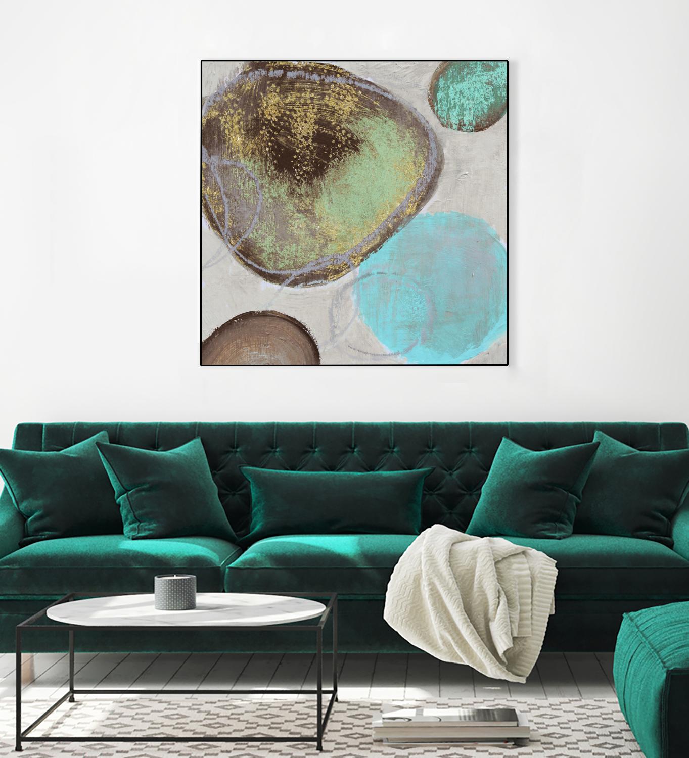 Moonlight II by Irena Orlov on GIANT ART - blue abstract