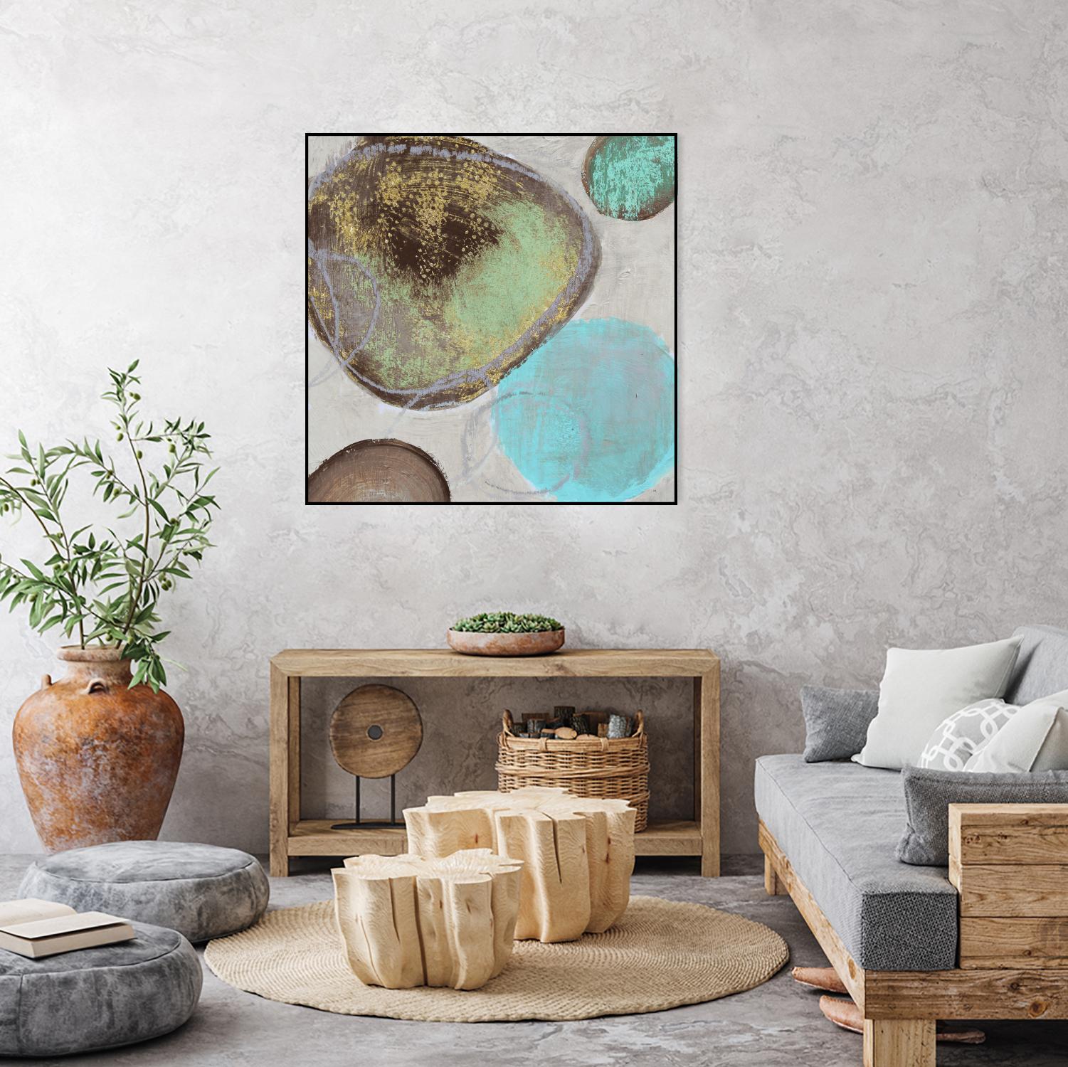 Moonlight II by Irena Orlov on GIANT ART - blue abstract