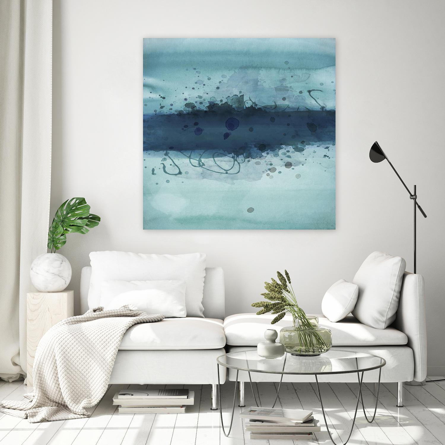 Into the Deep I by PI Studio on GIANT ART - blue abstract