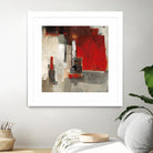 Crimson Tide by PI Studio on GIANT ART - beige abstract