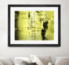 Vert Lime by PI Studio on GIANT ART - black abstract