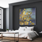 Meadow View by PI Studio on GIANT ART - yellow floral