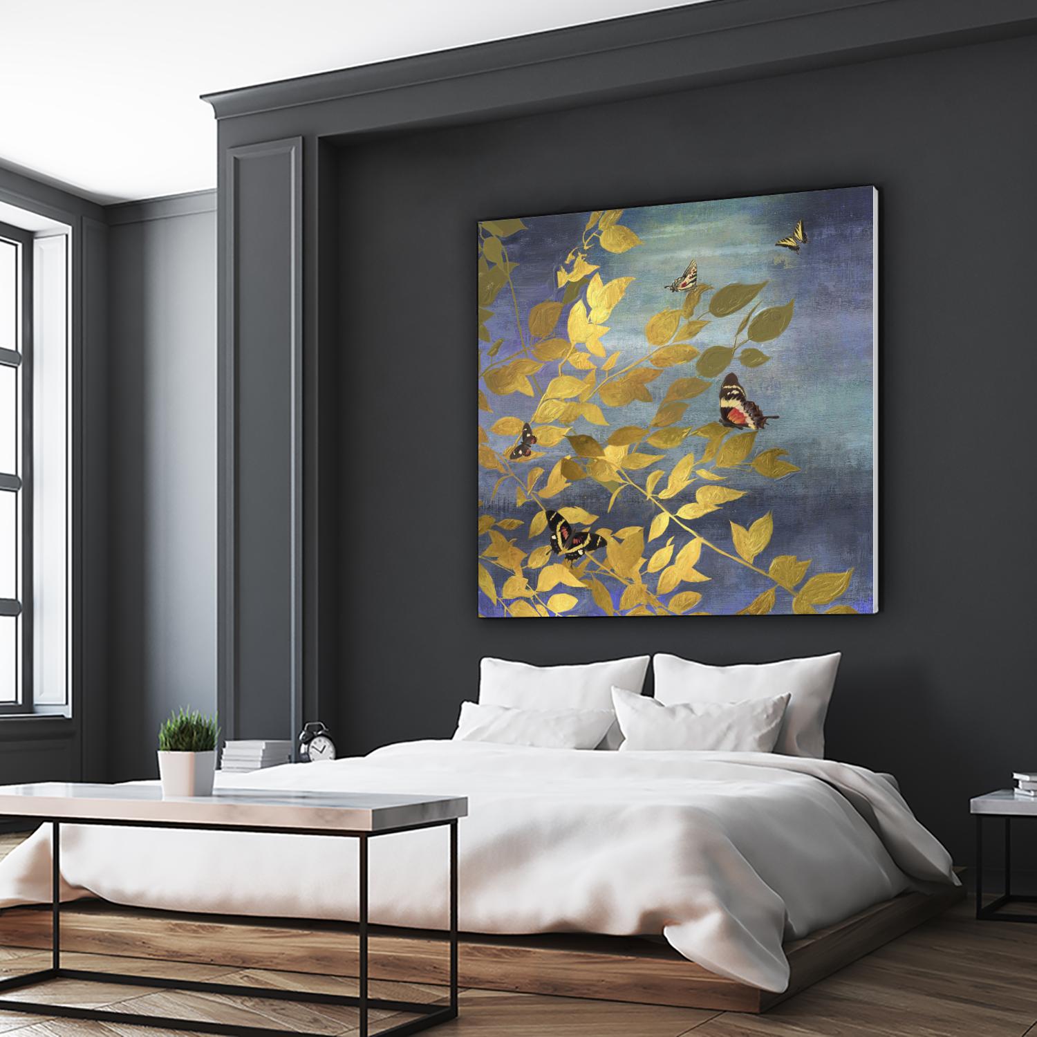 Meadow View by PI Studio on GIANT ART - yellow floral