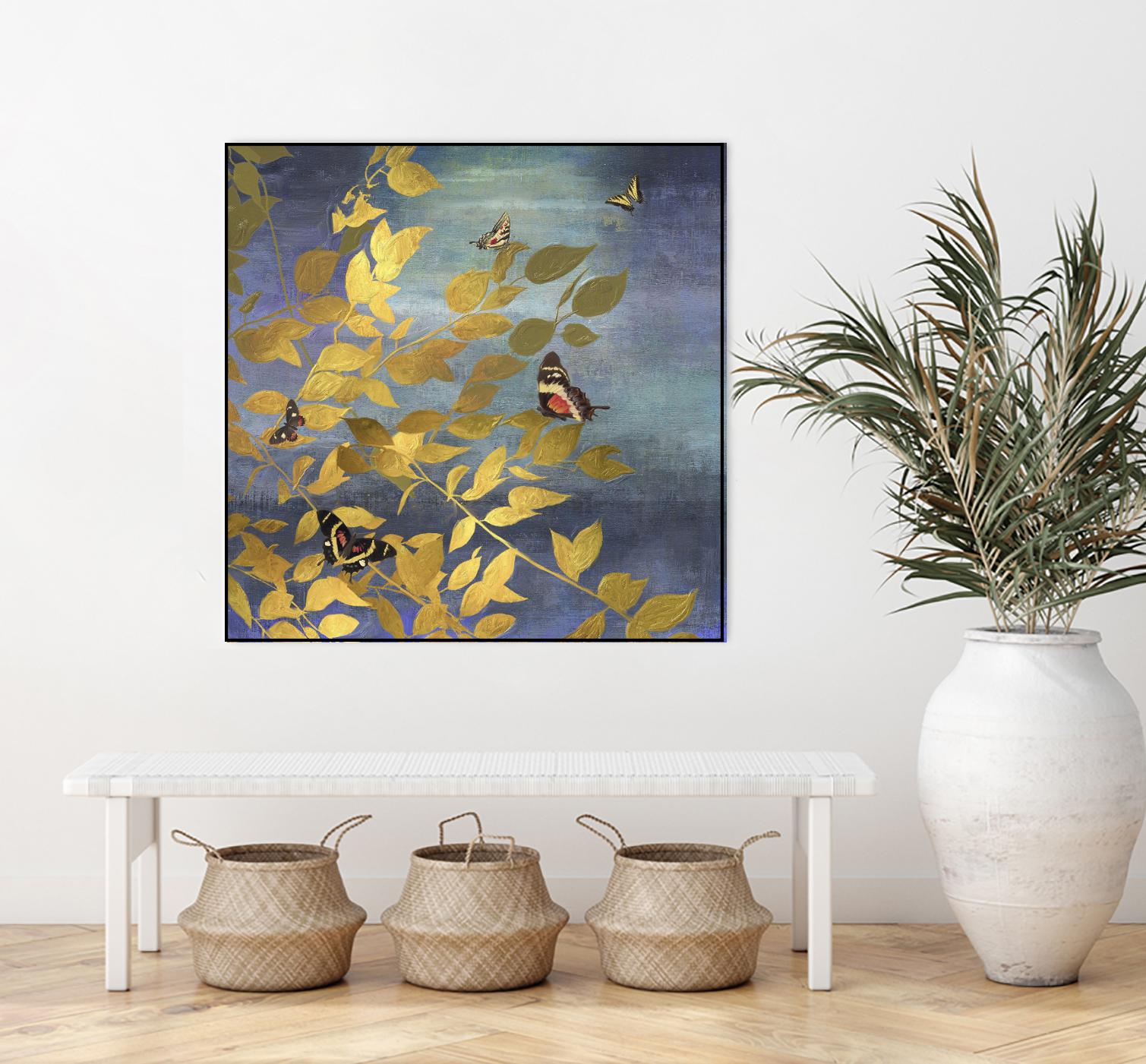 Meadow View by PI Studio on GIANT ART - yellow floral