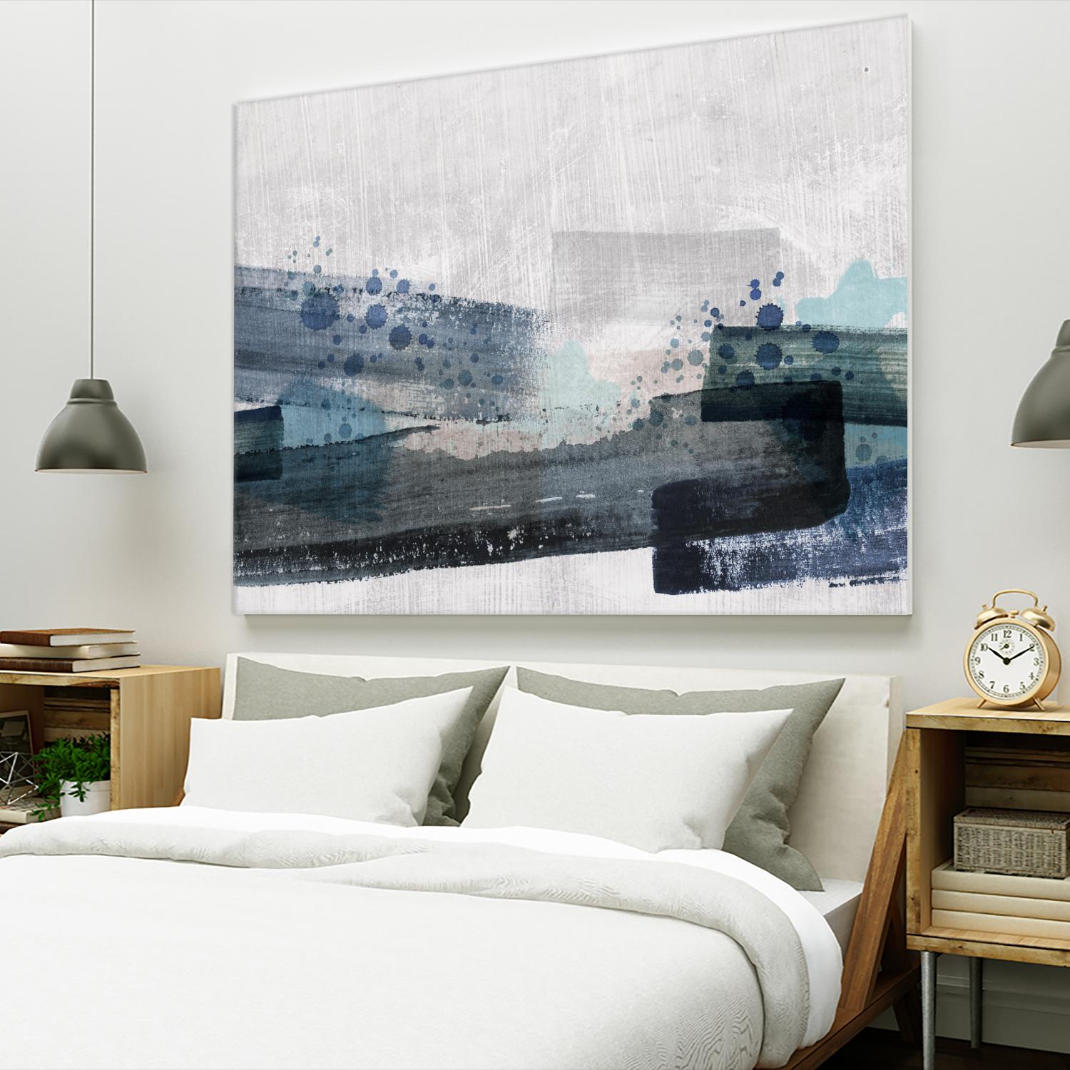 Crush by PI Studio on GIANT ART - cyan abstract