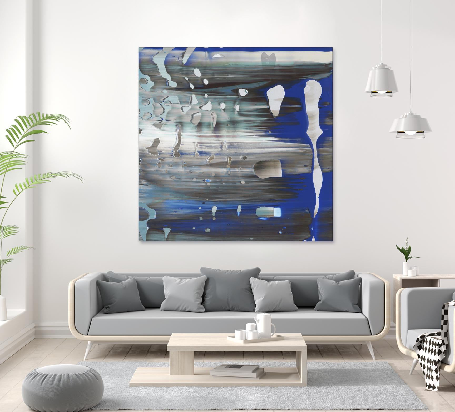Squeeze II by PI Studio on GIANT ART - grey abstract