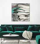 Marble Dust II by PI Studio on GIANT ART - grey abstract