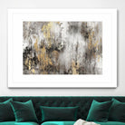 Gold Ikat by PI Studio on GIANT ART - gold abstract