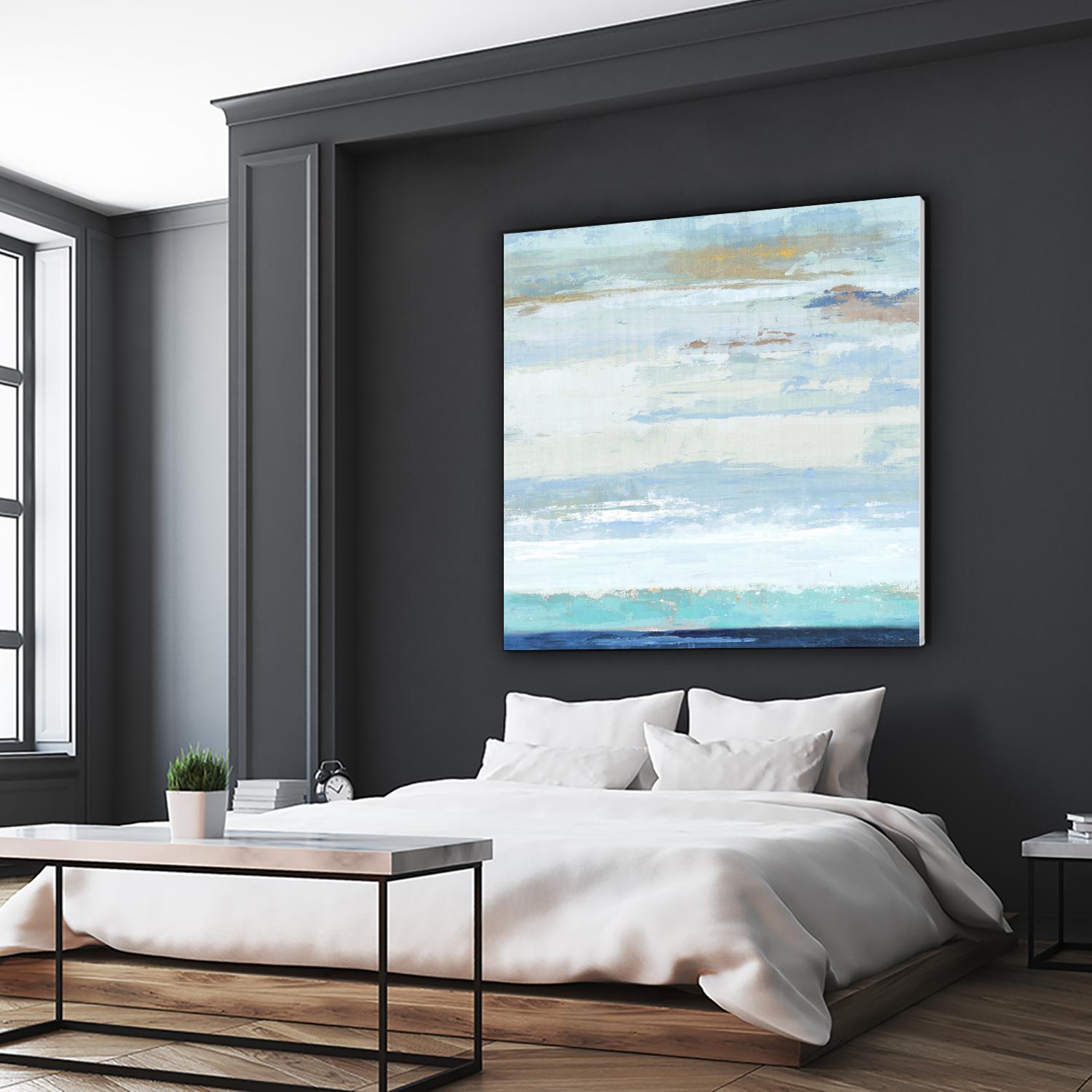 Sea Shore I by PI Studio on GIANT ART - blue abstract