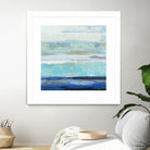 Sea Shore II by PI Studio on GIANT ART - turquoise abstract
