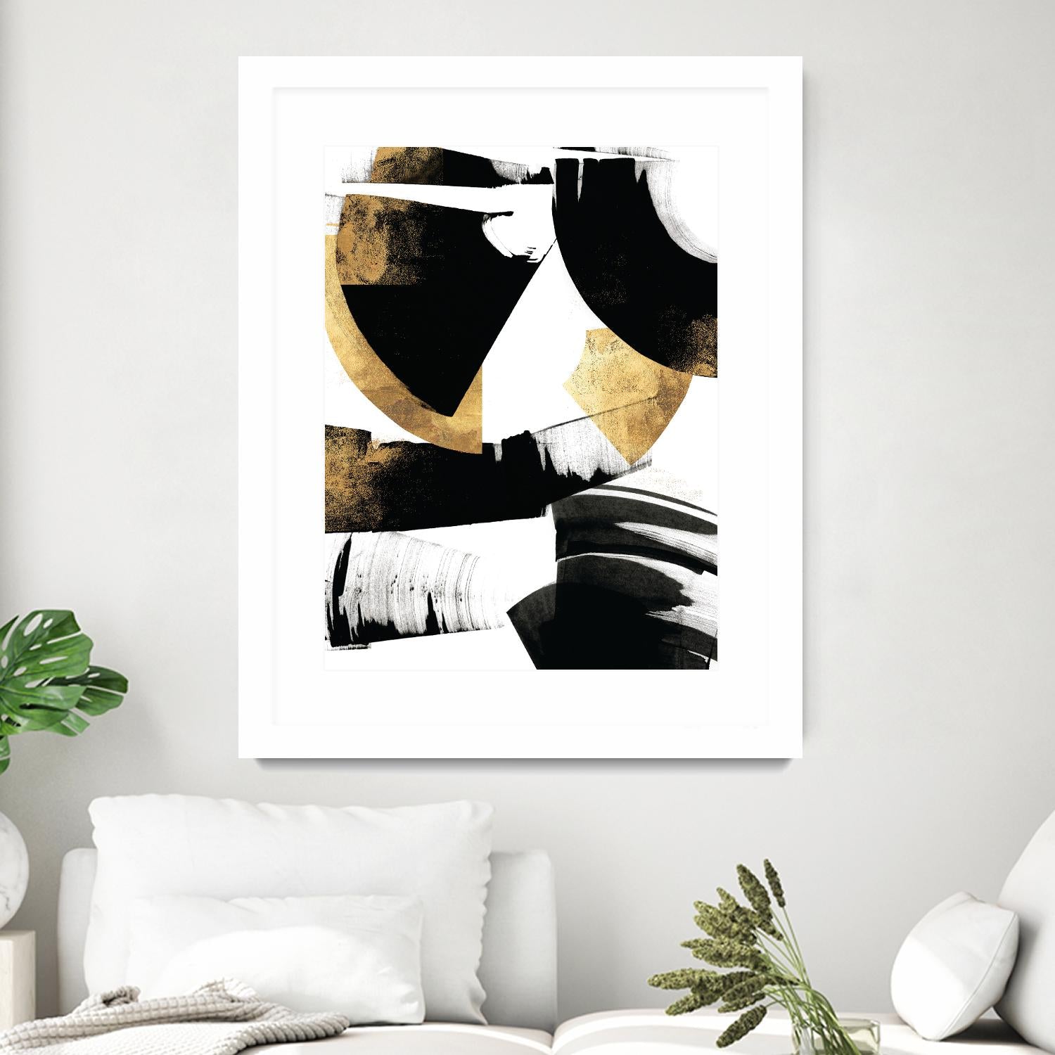 Art Deco II by PI Galerie on GIANT ART - gold abstract