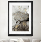 Ocean Splash I Grey Version by PI Studio on GIANT ART - brown abstract