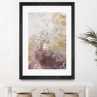 Ocean Splash II Burgundy Version by PI Studio on GIANT ART - gold abstract