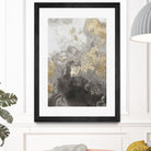 Ocean Splash II Grey Version by PI Studio on GIANT ART - gold abstract