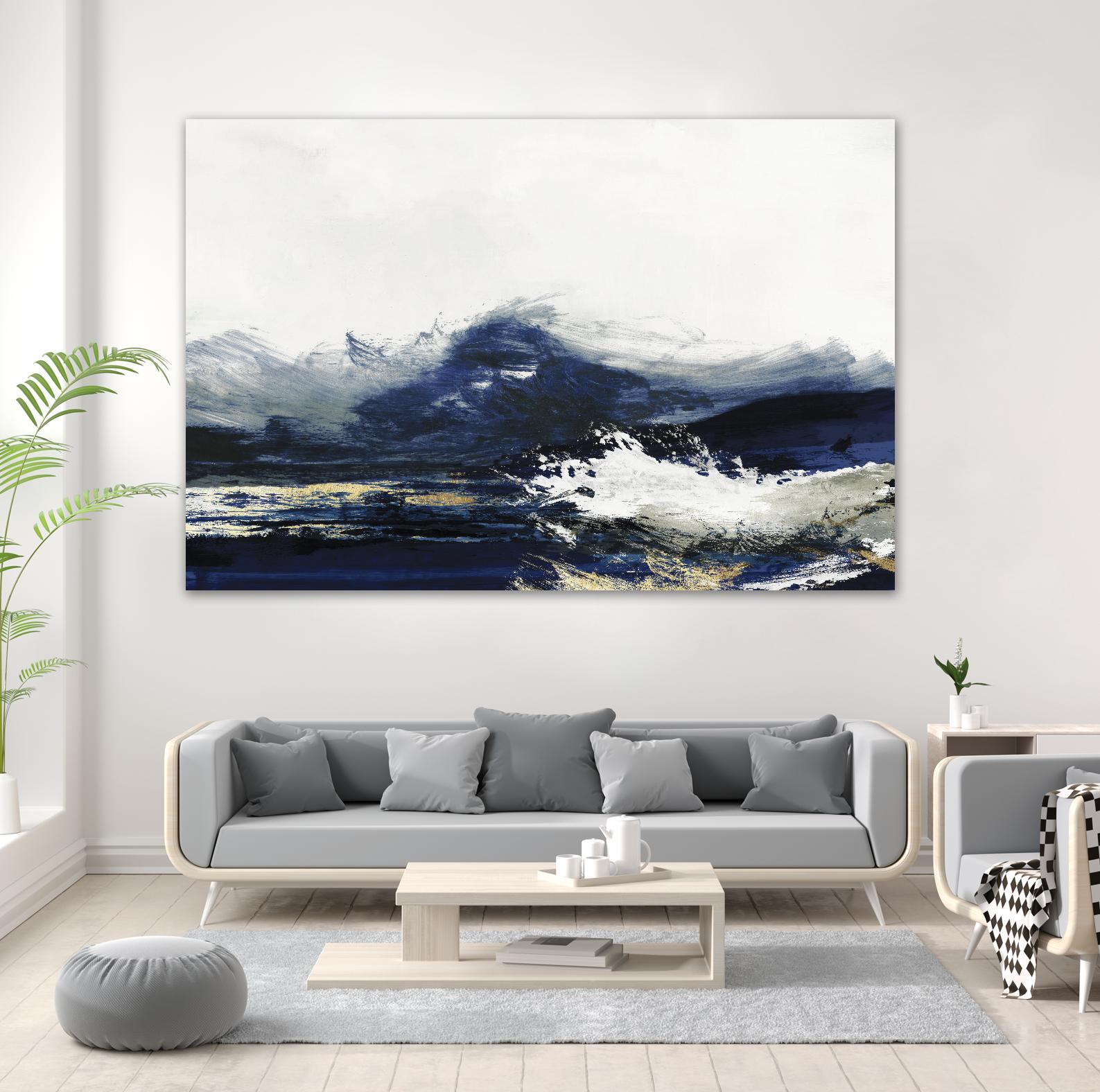 Water by PI Studio on GIANT ART - white abstract abstract sea 