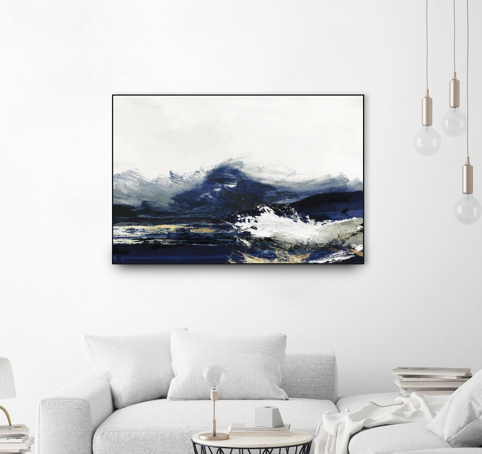 Water by PI Studio on GIANT ART - white abstract abstract sea 