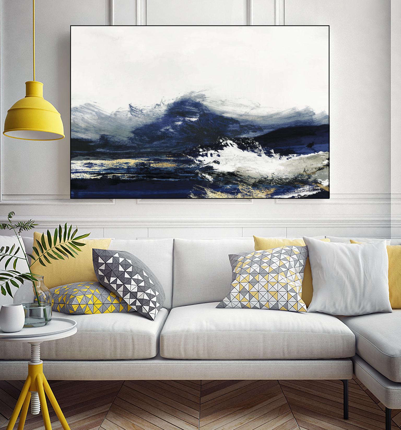 Water by PI Studio on GIANT ART - white abstract abstract sea 