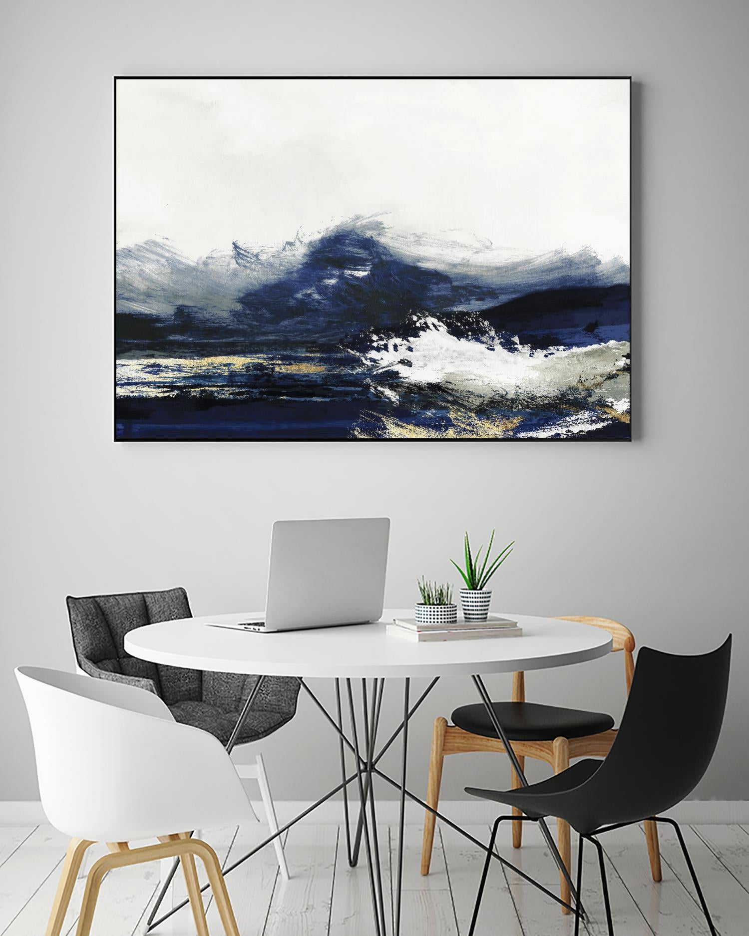 Water by PI Studio on GIANT ART - white abstract abstract sea 