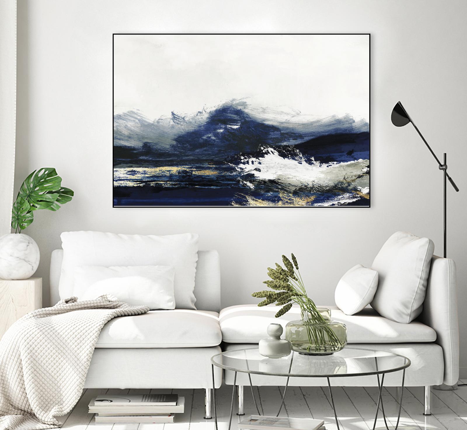 Water by PI Studio on GIANT ART - white abstract abstract sea 