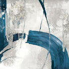 Black Ink I Indigo Version by PI Studio on GIANT ART - blue abstract