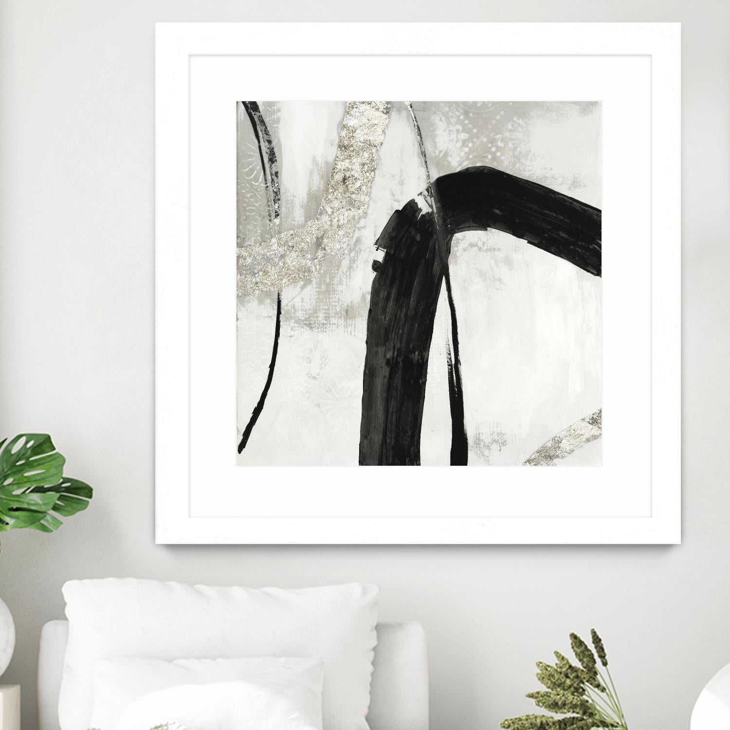 Black Ink II by PI Studio on GIANT ART - white abstract 